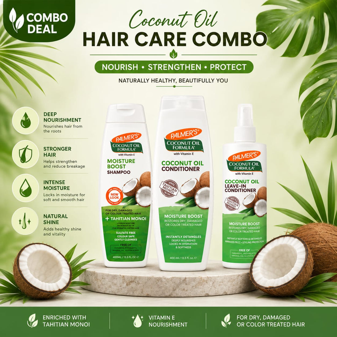 Palmer's Coconut Hair Care Combo