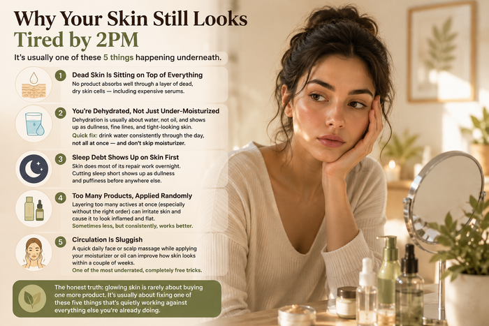 Why Your Skin Still Looks Dull No Matter How Many Products You Use