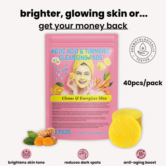 GlowPure™ Turmeric & Kojic Acid Pads