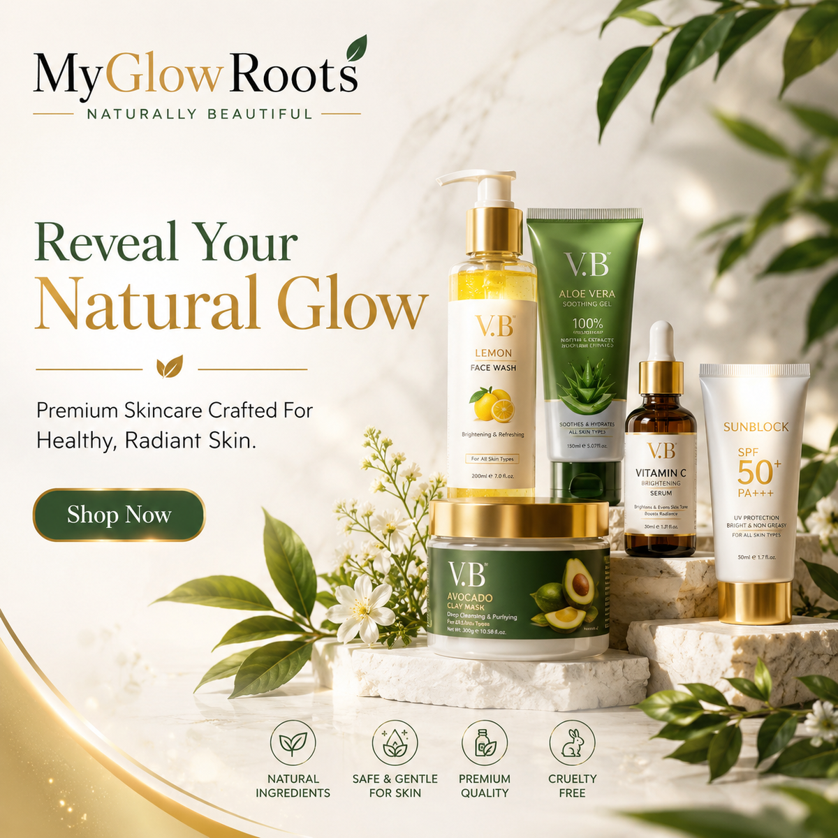 The glow you <em>grow</em> into.