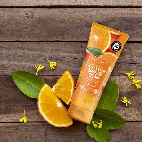 Almond & Orange Massage Cream (200 ML)