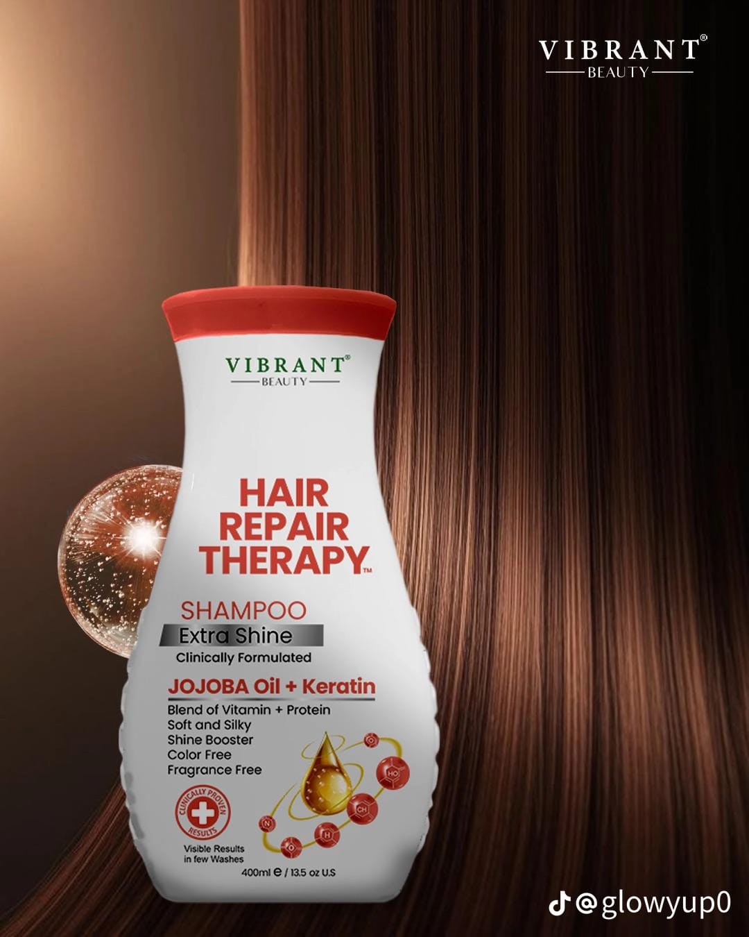 Hair Repair Therapy Shampoo – Extra Shine