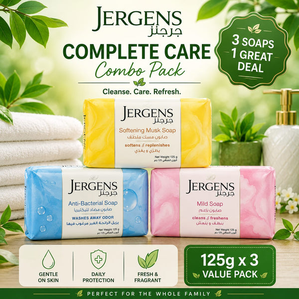 Jergens Soap 125g Value Combo Pack