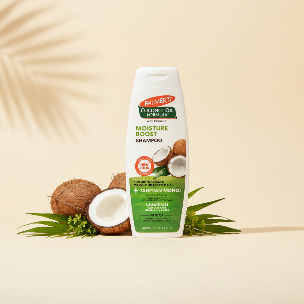 Coconut Oil Moisture Boost Shampoo (400ML)