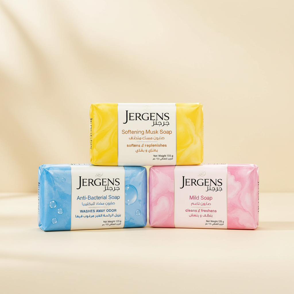 Jergens Moisturizing Soap 125g Combo Pack | MyGlowRoots
