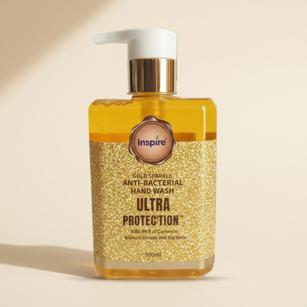 Gold Sparkle Hand Wash Pump