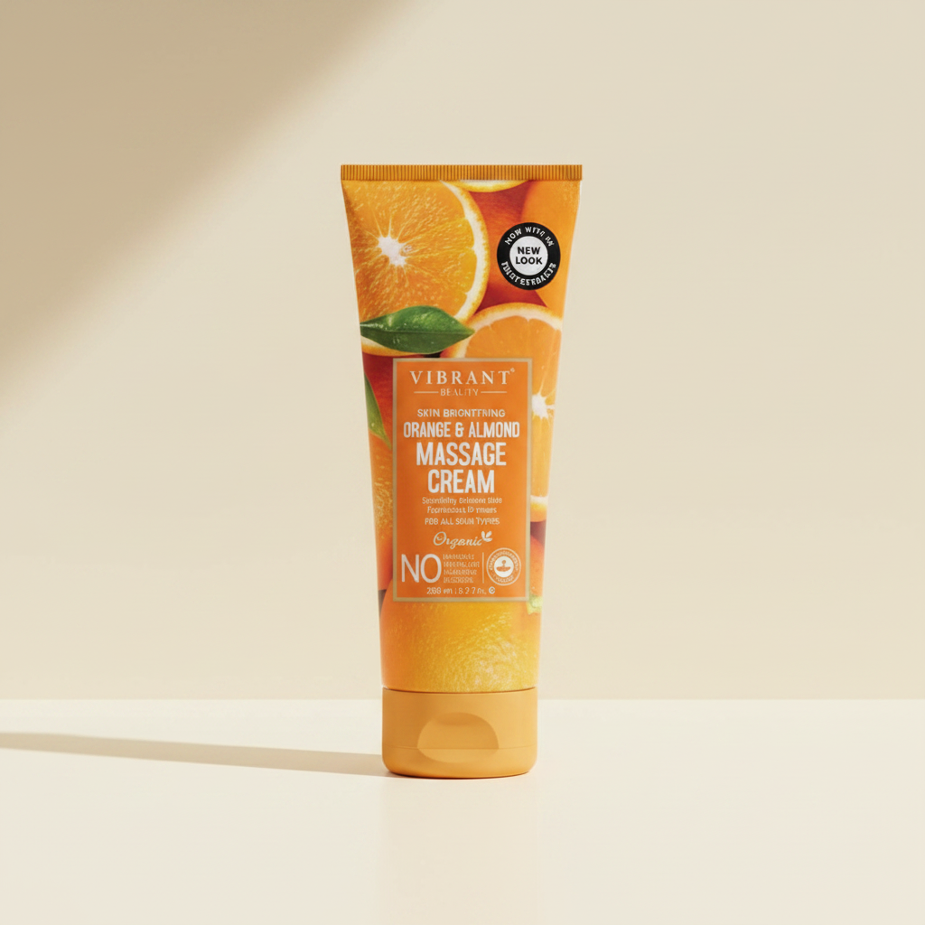 Almond & Orange Massage Cream (200 ML)
